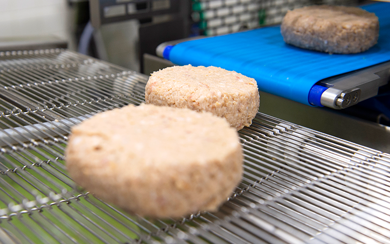 肉厚ハンバーグ