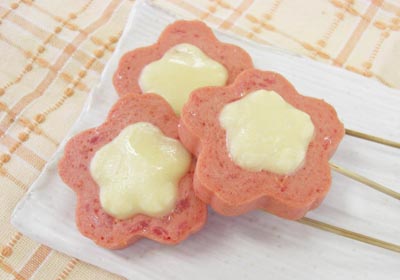 花ソーセージ串